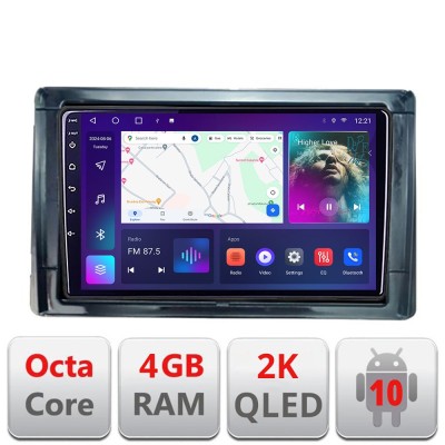 Navigatie Toyota 2DIN C-TY2DIN Android Octa Core Ecran 2K QLED GPS 4G 4+32GB 360 KIT-TY2DIN+EDT-E409-2K CarStore Technology foto