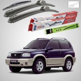 Cumpara ieftin Ștergătoare Suzuki Grand Vitara I FT 3 Uși 1998-2005 | Set Față și Spate Flat &ndash; TeamCar&reg;