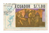 Ecuador - Jocurile Olimpice - Mexic, 1967 - 1,00 S, obliterat