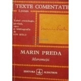 Ion Balu - Marin Preda - Morometii (Editia: 1979)