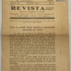 Revista Enciclopedica - a apartinut lui Vaida Voevod 1937