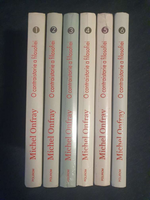 O contraistorie a filosofiei 1, 2, 3, 4, 5, 6 &ndash; Michel Onfray (6 vol.)