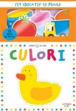 Bebe &icirc;nvaţă. Culori. Set educativ cu puzzle - ***