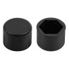 Ornamente prezoane silicon 20buc - Hex 19mm - Negru Garage AutoRide