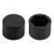 Ornamente prezoane silicon 20buc - Hex 19mm - Negru Garage AutoRide