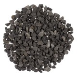 Pietris decorativ pentru sol sau ghiveci,negru,1-2 cm,1 kg, Oem