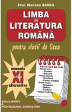 Manual limba si literatura romana clasa a 11-a - Mariana Badea, Limba Romana