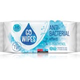 GoWipes Anti-Bacterial Effect D-Panthenol Servetele umede cu efect antibacterian 60 buc