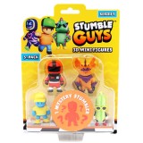 Set 5 mini figurine 3D, Stumble Guys, S5