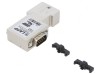 Conector D-Sub 9-Pini 90&deg; Cu Terminal Șurub