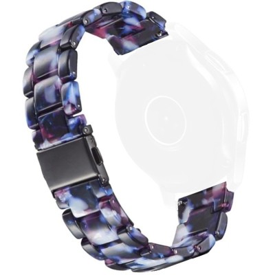 Curea polimer compatibila cu Samsung Galaxy Watch3, 45mm, Telescoape QR, 22mm, Hidden Gems foto