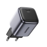 Ugreen - Wall Charger Nexode CD318 (90664) - USB-C, GaN, Fast Charging, 20W, 3A, QC4.0+ - Grey
