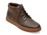 Ghete CLARKS maro, LYDFORD MID, din piele naturala
