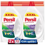 Detergent lichid pentru rufe Persil Lavanda, 144 spalari, 2x3.24L