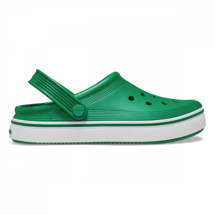 Saboți Crocs Crocband Off Court Clog Kids Verde - Green Ivy