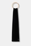 Armani Exchange eșarfă de l&acirc;nă culoarea negru, uni, XW001496 AF11956