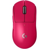 Mouse Gaming Logitech G Pro X Superlight 2 Lightspeed Wireless Magenta, ultra usor 60g