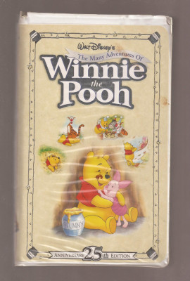 Casete video VHS - Disney - Winnie the Pooh - Aniversary 25th edition foto