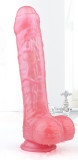 Dildo Realist Kylie Small Super Soft&amp;Flexibil Roz 20 cm Passion Labs