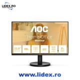 Monitor AOC 23.8", IPS, FHD 1920x1080, 100Hz, 4ms (1ms MPRT) FlickerFree, Boxe 2Wx2, HDMI, USB hub, USB-C 2, 4B3CA2