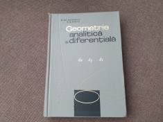 O EM GHEORGHIU Geometrie analitica si diferentiala