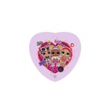 Balon folie, model inimioara Lol Rock, 46 cm