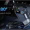 Incarcator Auto Retractabil 4 in 1, Afisaj Digital Tensiune, Putere 66W