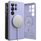 Husa pentru samsung galaxy s25 ultra - ringke silicone magnetic magsafe - lavender