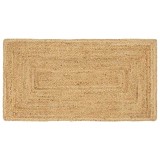 Cumpara ieftin Covor Bej 60 x 110 cm Iută