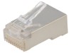 Mufă RJ50 10P10C Ecranată Aurită pentru Cablu IDC