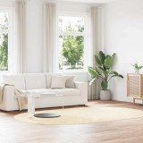 VidaXL Covor shaggy cu pom &icirc;nalt, NAVARRA, crem, 300x200 cm, poliester