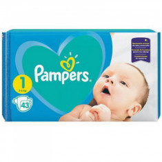 Scutece Pampers Active Baby Nou Nascuti Nr 1 - Value Pack 43 buc foto