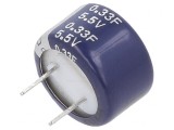 Supercondensator THT 330mF 5.5V 13.5x8.3mm