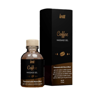 Gel Stimulant Cu Efect Incalzire Si Aroma Cafea, 30 ml foto