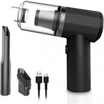 Aspirator mini auto cu led Xentech Light 2 in 1 fara fir foto