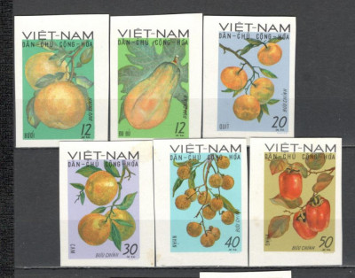 Vietnam.1969 Fructe nedantelate DF.167 foto