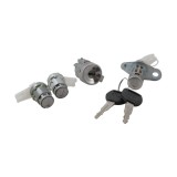 Set yale inchidere Honda Civic 3usi Hatchback/Coupe versiune japoneza, 1992-1996, cu chei, cu 2 butuci blocare usa, cu blocare portbagaj si apasati b