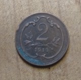 AUT AustroUngaria 2 heller 1910, Europa