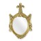 Oglinda din cristal cu o aurie din rasini NF-146