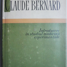 Introducere in studiul medicinii experimentale – Claude Bernard