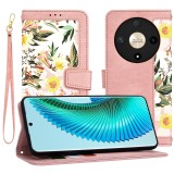 Husa personalizata fete Honor Magic6 Lite Techsuit FlipCraft, roz