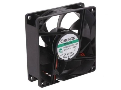 Ventilator DC axial 24VDC 80x80x25mm 69.29m3/h 33dBA Vapo SUNON MF80252V1-1000U-A99 foto