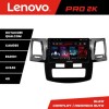 Navigatie Toyota Hilux 2008-2014 Lenovo Kit-143 8 core QLED 2K 4+64 360 Android Waze USB Navigatie Internet Youtube Radio CarStore Technology