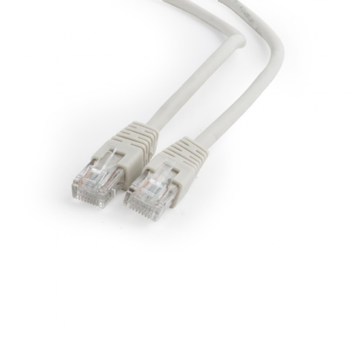PATCH CORD UTP GEMBIRD Cat6, cupru-aluminiu, 0.25 m, gri, AWG26, &amp;quot;PP6U-0.25M&amp;quot; (timbru verde 0.08 lei)