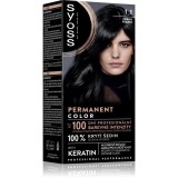 Syoss Permanent Color Culoare permanenta pentru par culoare 1_1 Black 1 buc