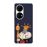 Husa compatibila cu Huawei Nova Y70 model King Bugs Bunny, Silicon, TPU, Viceversa, Transparent, Carcasa