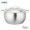 SEMIOALA INOX 24X13.5CM,6L, NICOLAI TAND, Heinner