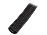 Tub protecție &Oslash;25mm polipropilenă neagră 1m HELLERMANNTYTON 162-10200