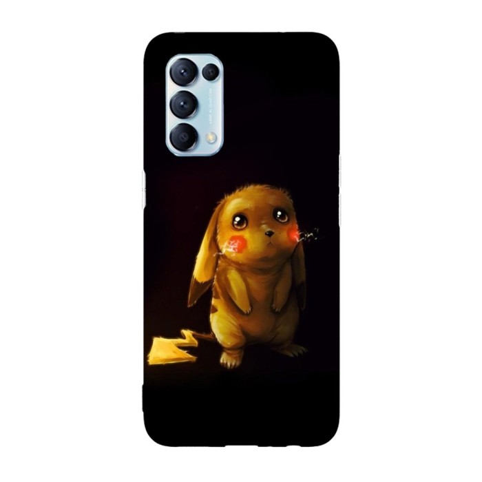 Husa compatibila cu Oppo A72 model Adorable Pika, Silicon, TPU, Viceversa