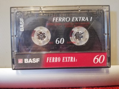 Casete Audio BASF Ferro Extra - 60 min - made in GERMANY foto